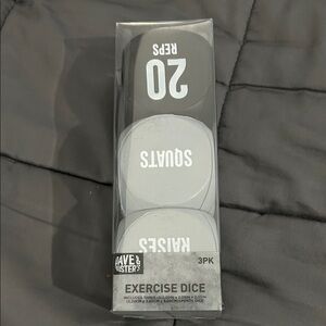 NIB workout dice